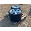Image 4 : (4) KUMHO 245/45R20 TIRES & RIMS