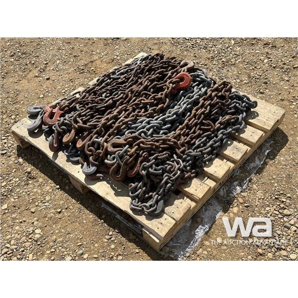 PALLET OF CHAINS