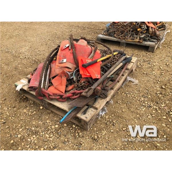PALLET OF CHAINS