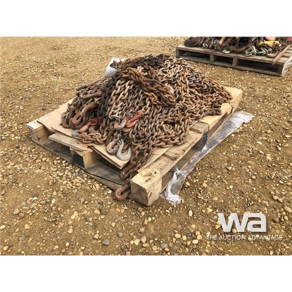 PALLET OF CHAINS