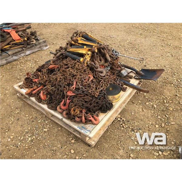 PALLET OF CHAINS