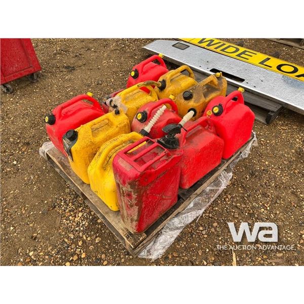 PALLET OF JERRY CANS