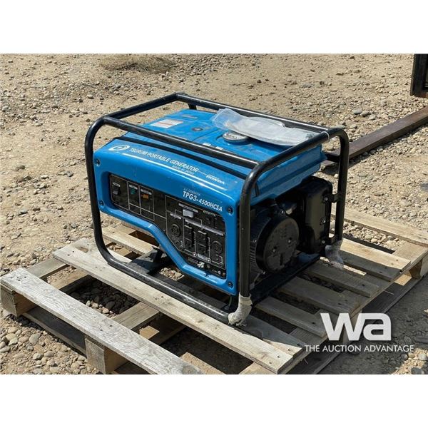 TSURUMI TPG3-4500HCSA 3.6 KVA PORTABLE GENERATOR