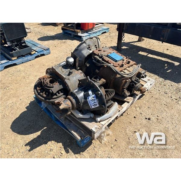 BACK DIFF ROCKWELL, EATON FULLER 18 SPD TRANS