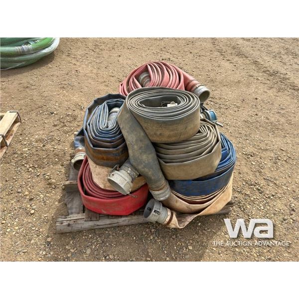 QUANTITY OF 4" LAY FLAT HOSE