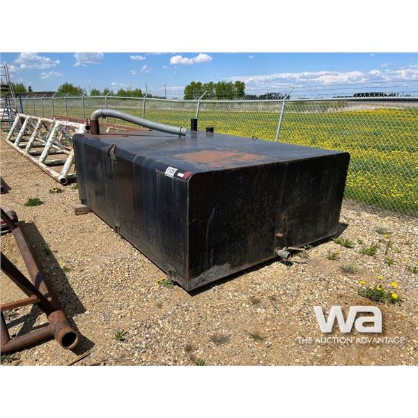 1,500 GAL STEEL WATER TANK FOR NODWELL HEATED TANK