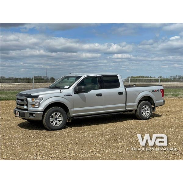 2016 FORD F150 CREW CAB PICKUP