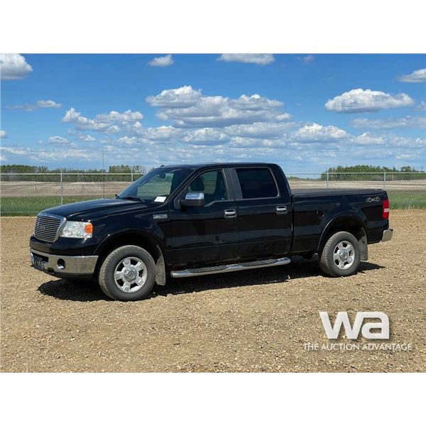 2008 FORD F150 LARIAT CREW CAB PICKUP