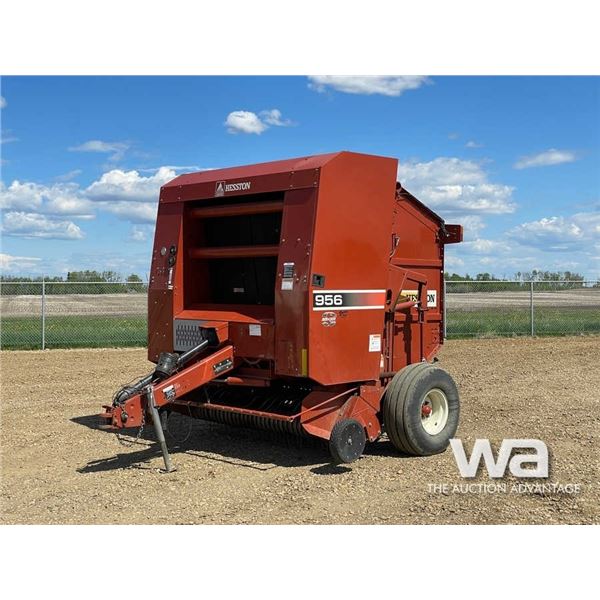 2003 HESSTON 956A ROUND BALER