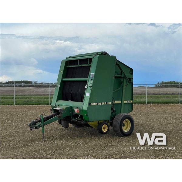 1989 JOHN DEERE 535 ROUND BALER