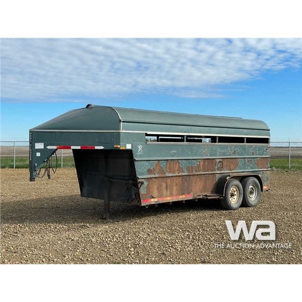 2000 REAL PIONEER LIVESTOCK TRAILER