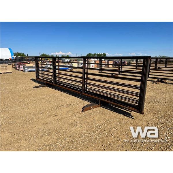 (5) FREESTANDING 6X24 FT LIVESTOCK PANELS