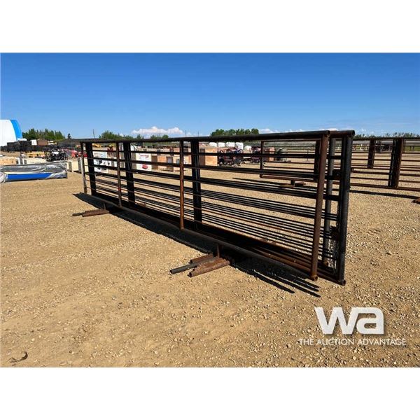 (5) FREESTANDING 6X24 FT LIVESTOCK PANELS