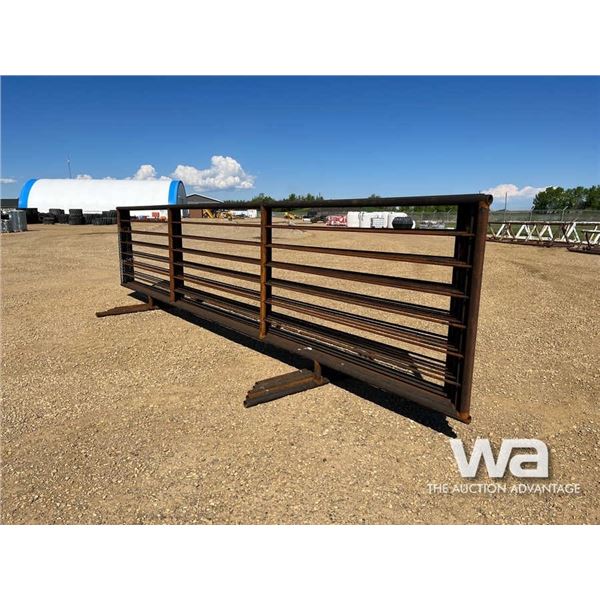 (5) FREESTANDING 6X24 FT LIVESTOCK PANELS
