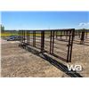 Image 3 : (2) FREESTANDING 6X24 FT LIVESTOCK PANEL & GATE