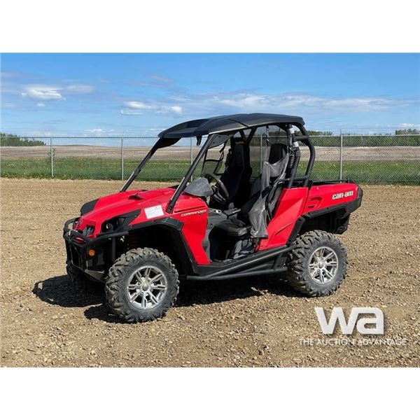2012 CAN-AM COMMANDER SIDE BY SIDE