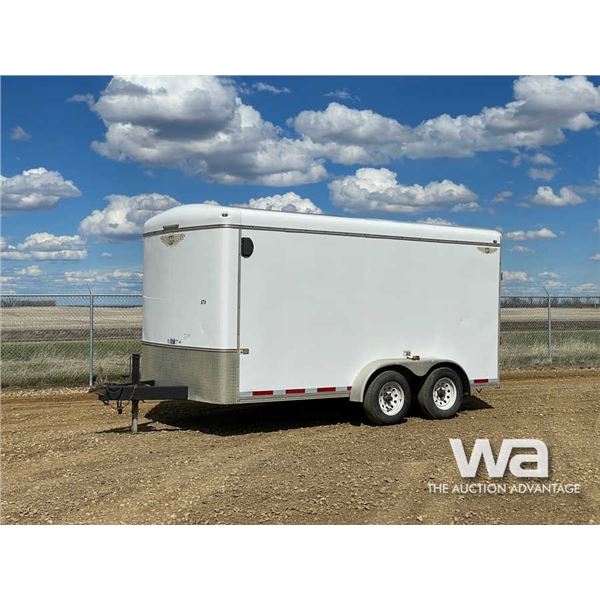 2005 H&H 7 X 14 FT ENCLOSED TRAILER