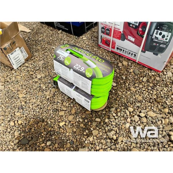 (UNUSED) (2) 75 FTX 3/4" GARDEN HOSES