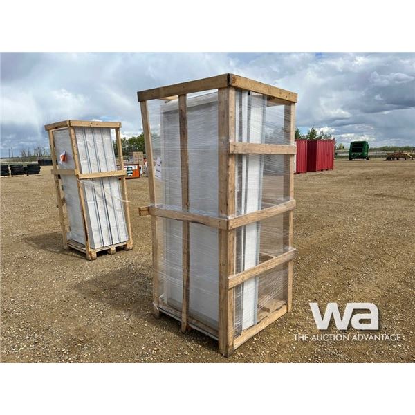(2) 30 IN. X 4 IN. X 3 FT. INTERIOR DOORS