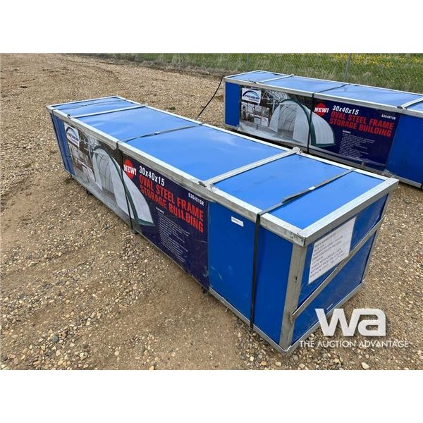 (UNUSED) 30 X 40 X 15 FT. PORTABLE BUILDING