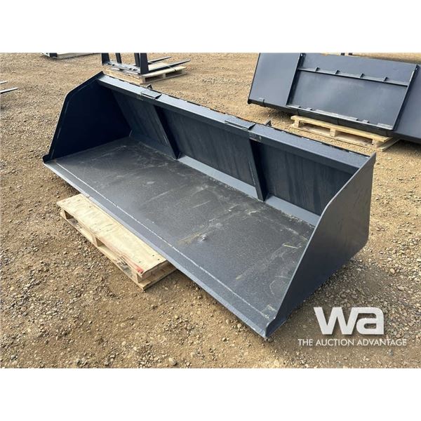 (UNUSED) 102 " SKID STEER SNOW BUCKET