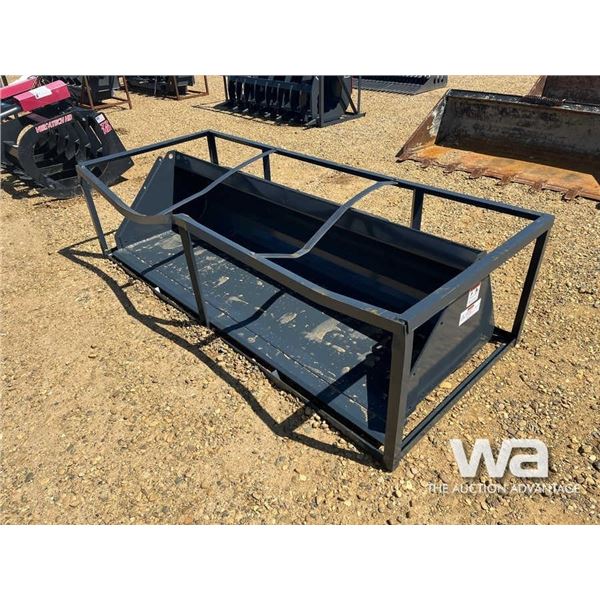(UNUSED) TMG 84" SKID STEER BUCKET