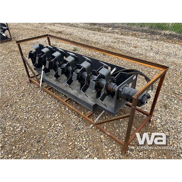 72" SKID STEER ROTOTILLER