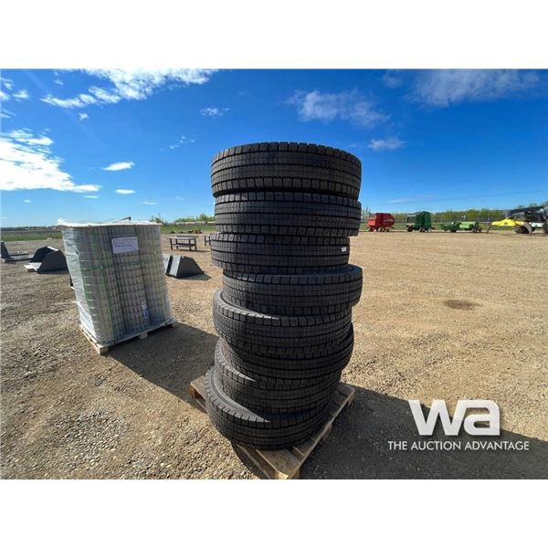 (UNUSED) (8) DISTANCE AD-868 11R24.5 TRUCK DRIVE T