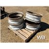 Image 4 : (4) DAYTON 24.5 TRUCK RIMS