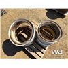 Image 5 : (4) DAYTON 24.5 TRUCK RIMS