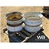 Image 3 : (4) DAYTON 24.5 TRUCK RIMS