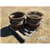 Image 2 : (4) DAYTON 24.5 TRUCK RIMS
