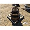 Image 3 : (4) DAYTON 24.5 TRUCK RIMS