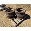 Image 4 : (4) DAYTON 24.5 TRUCK RIMS