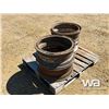 Image 2 : (4) DAYTON 24.5 TRUCK RIMS