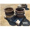 Image 3 : (4) DAYTON 24.5 TRUCK RIMS