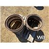 Image 5 : (4) DAYTON 24.5 TRUCK RIMS