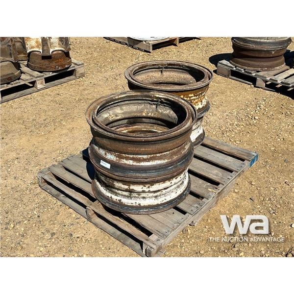 (4) DAYTON 24.5 TRUCK RIMS