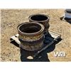 Image 3 : (4) DAYTON 24.5 TRUCK RIMS
