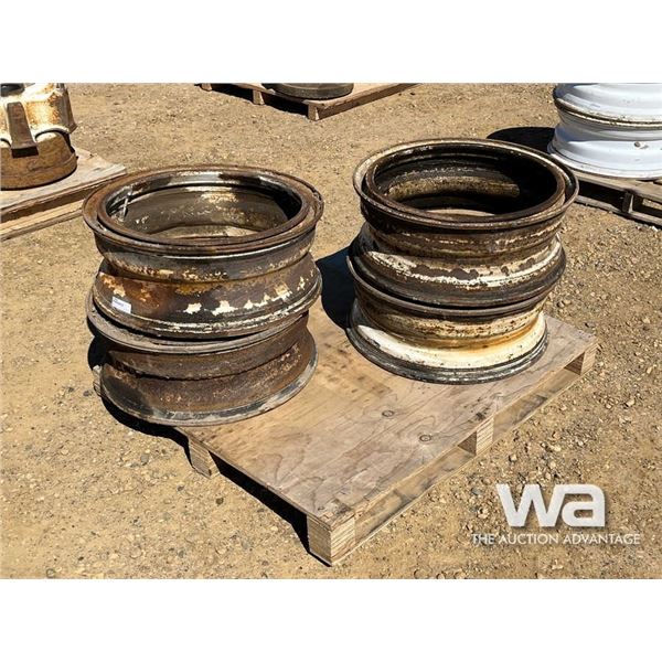 (4) DAYTON 24.5 TRUCK RIMS