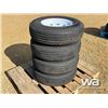 Image 3 : (UNUSED) (4) GRIZZLY 225/75R15 TIRES & RIMS