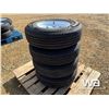 Image 4 : (UNUSED) (4) GRIZZLY 225/75R15 TIRES & RIMS