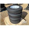 Image 2 : (UNUSED) (4) GRIZZLY 225/75R15 TIRES & RIMS