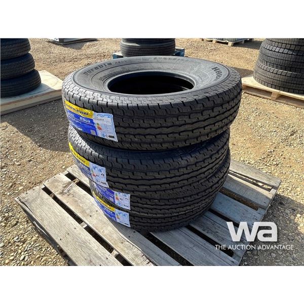 (UNUSED) (4) HABILEAD DURABLE 235/85R16 TRAILER TI