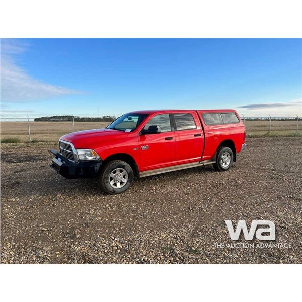 2012 DODGE RAM 2500 CREW CAB PICKUP