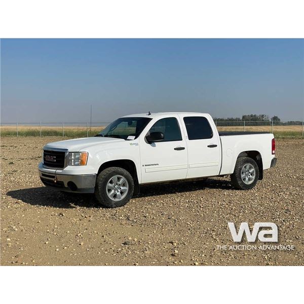 2009 GMC SIERRA HYBRID CREW CAB PICKUP