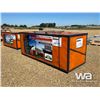 Image 2 : (UNUSED) 40 X 40 FT. CONTAINER SHELTER