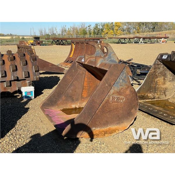 WBM 62" EXCAVATOR CLEANOUT BUCKET