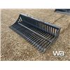 Image 1 : (UN-USED) 7 FT. SKID STEER ROCK BUCKET