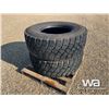 Image 2 : (2) BRIDGESTONE 425/65R22.5 TRUCK STEERING TIRES